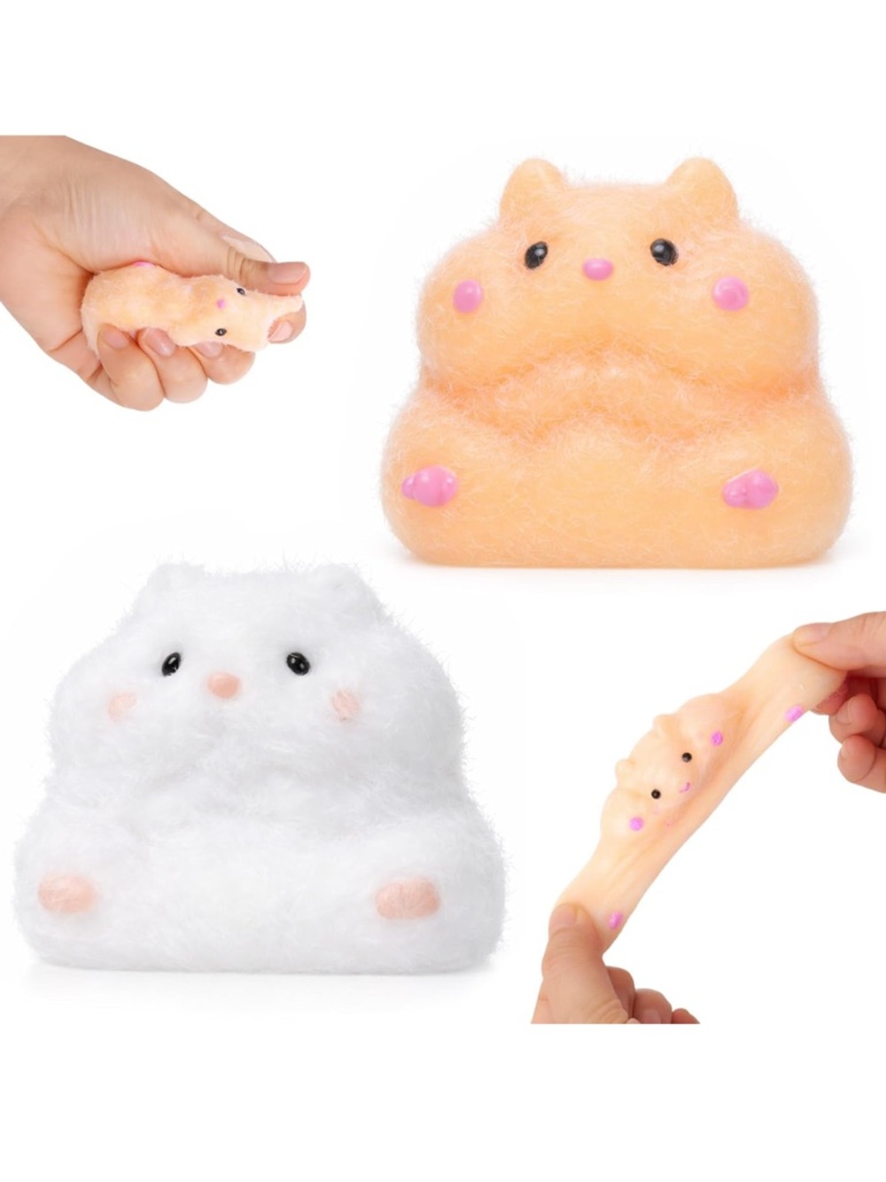 (2) Hamster Squishies